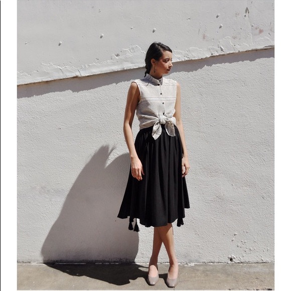 NWT Rachel Comey Bosa Shirt in Faded Stripe - Picture 2 of 16